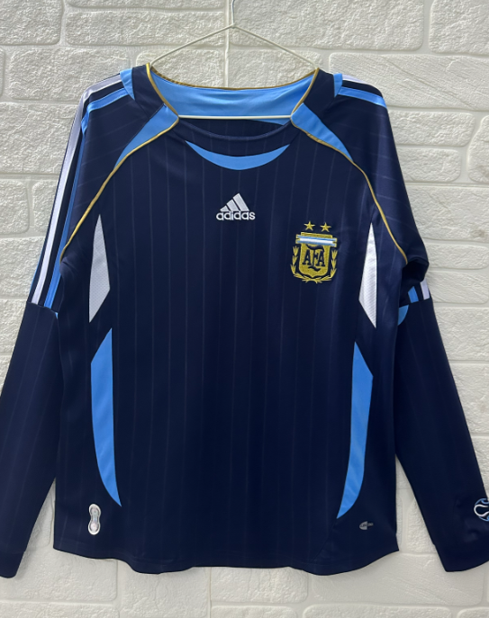 Retro 06/07 Argentina Away Long Sleeve - Image 1