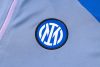 24/25 Inter Milan grey color blue half zip Tracksuit - Image 18