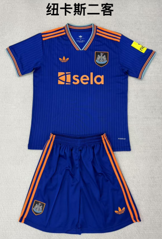 kids Kits 25/26 Newcastle Second away - Image 1
