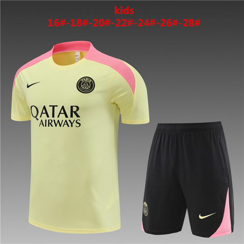 24/25 PSG Beige kid Training Kits - Image 1