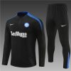 24/25 Inter Milan black half zip Tracksuit - Image 7