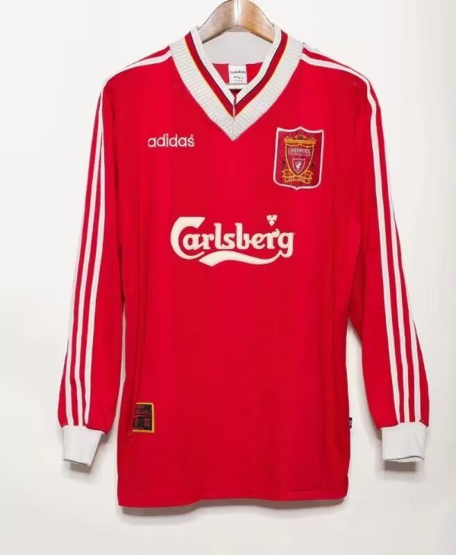 Retro 1995/96 Liverpool Home long sleeve - Image 1