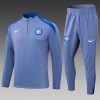 24/25 Inter Milan grey half zip Tracksuit - Image 11