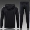 24/25 Germany black half zip Hooded Jacket - Image 13