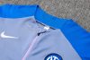 24/25 Inter Milan grey color blue half zip Tracksuit - Image 23