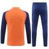 24/25 Manchester United Orange half zip Tracksuit - Image 2
