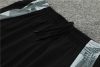 24/25 Italy half zip Tracksuit black - Image 13