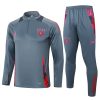 24/25 Germany dark gary half zip Tracksuit - Image 27