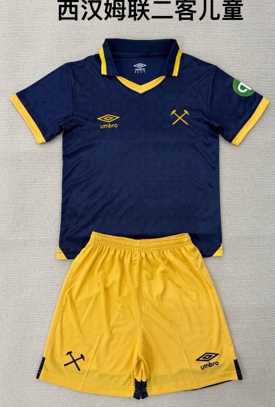 kids Kits 25/26 West Ham United Second away - Image 1