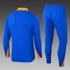 24/25 Netherlands color blue half zip Tracksuit - Image 8