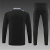 24/25 Italy half zip Tracksuit black - Image 3