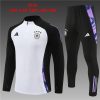 24/25 Germany white kid half zip Tracksuit - Image 2