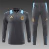 24/25 Argentina dark grey half zip Tracksuit - Image 3