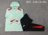 24/25 Liverpool hooded half zip tracksuit Bean green - Image 9
