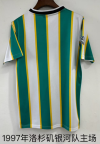 Retro 1997 Los Angeles Galaxy home Green White - Image 2