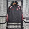 24/25 Bayern black and pink windbreaker