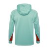24/25 Liverpool hooded half zip tracksuit Bean green - Image 2