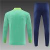 24/25 Brazil green half zip tracksuit - Image 5