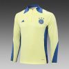 24/25 Ajax Light yellow half zip Tracksuit - Image 7