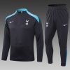 24/25 Tottenham dark gray half zip Tracksuit - Image 7