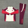 24/25 Bayern Munchen white half zip Tracksuit - Image 19