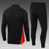 24/25 Ac Milan black half zip Tracksuit - Image 4