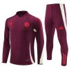 24/25 Bayern Munchen red half zip Tracksuit - Image 3