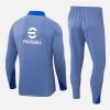 24/25 Inter Milan grey half zip Tracksuit - Image 8