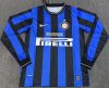 Retro 2010 Inter Milan Home Long Sleeve - Image 4