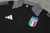 24/25 Italy half zip Tracksuit black - Image 9