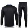 24/25 Italy half zip Tracksuit black - Image 9