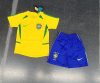 Retro kids kits 2002 Brazil Home