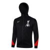 24/25 Liverpool hooded jacket sets black - Image 3