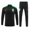 24/25 Brazil black half zip tracksuit - Image 7