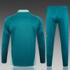 24/25 Italy half zip Tracksuit deep green - Image 13
