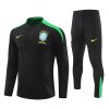 24/25 Brazil black half zip tracksuit - Image 2