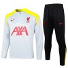 24/25 Liverpool half zip tracksuit light grey - Image 4