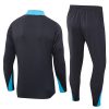 24/25 Tottenham dark gray half zip Tracksuit - Image 10