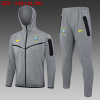 24/25 Brazil Gray Hooded Jacket Sets - Image 8