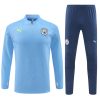 24/25 Manchester City Light Blue half zip Tracksuit Steel stamp - Image 7