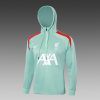 24/25 Liverpool hooded half zip tracksuit Bean green - Image 7