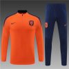 24/25 Netherlands orange half zip Tracksuit - Image 6