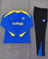 24/25 Inter Milan Color Blue half zip Tracksuit - Image 20