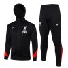 24/25 Liverpool hooded jacket sets black - Image 6