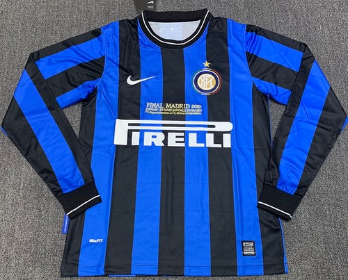 Retro 2010 Inter Milan Home Long Sleeve - Image 1