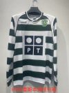 Retro Long SleeveSporting Lisbon 01/03 Home