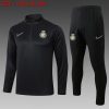 24/25 Al Nassr black half zip Tracksuit - Image 4