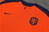 24/25 Netherlands orange half zip Tracksuit - Image 10