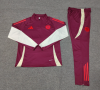 24/25 Bayern Munchen Jujube red kid half zip Tracksuit - Image 3