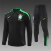 24/25 Brazil black half zip tracksuit - Image 5